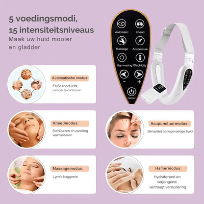 V-Lift Pro™ - EMS & LED Kinband Apparaat